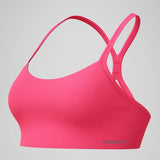 Speedo - Women's Solid Racerback Bikini Top - Dark Pink
