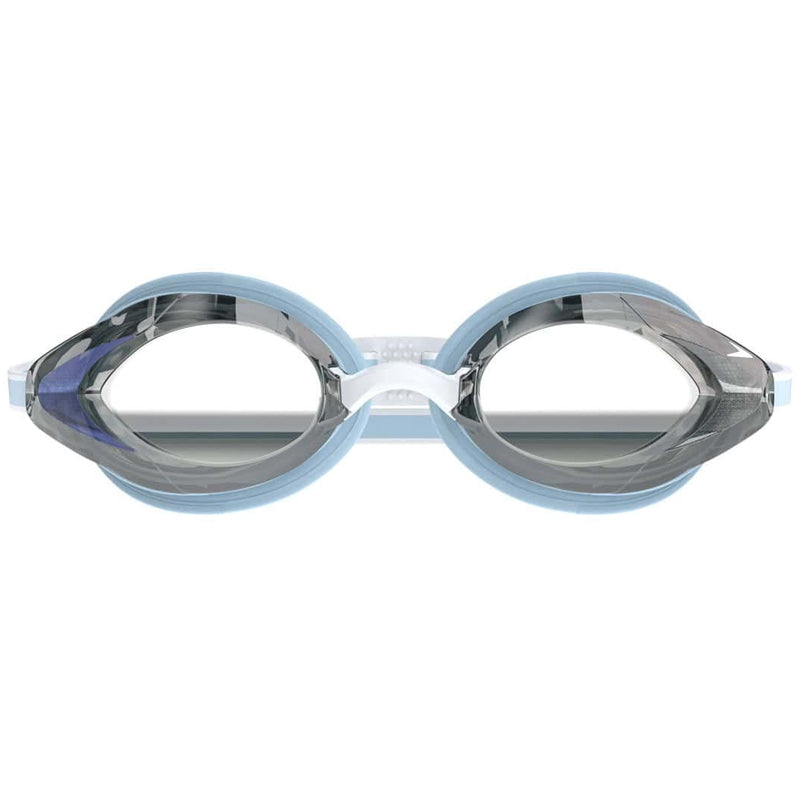 Speedo - Women's Vanquisher 3.0 Mirrored Goggle - Sky/Grey/Silver