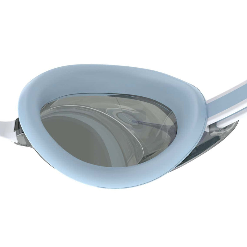 Speedo - Women's Vanquisher 3.0 Mirrored Goggle - Sky/Grey/Silver