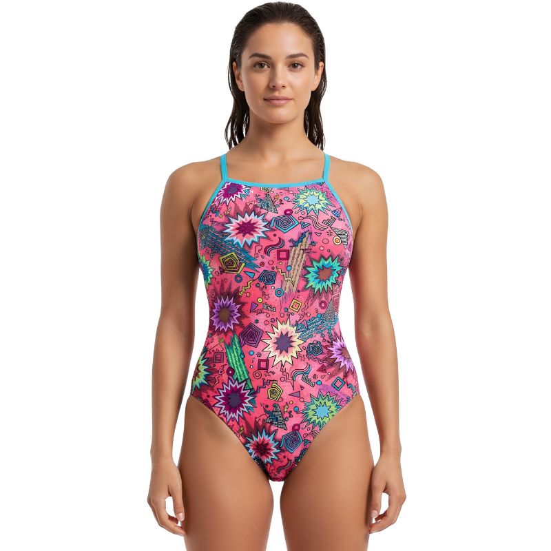 The Finals Funnies - Dynamite Foil Flutterback Swimsuit