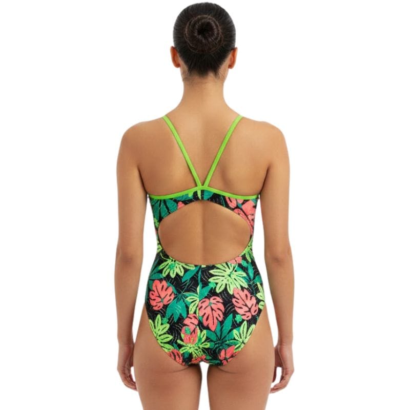 The Finals Funnies - Blossom Foil Wingback Swimsuit