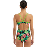 The Finals Funnies - Blossom Foil Wingback Swimsuit