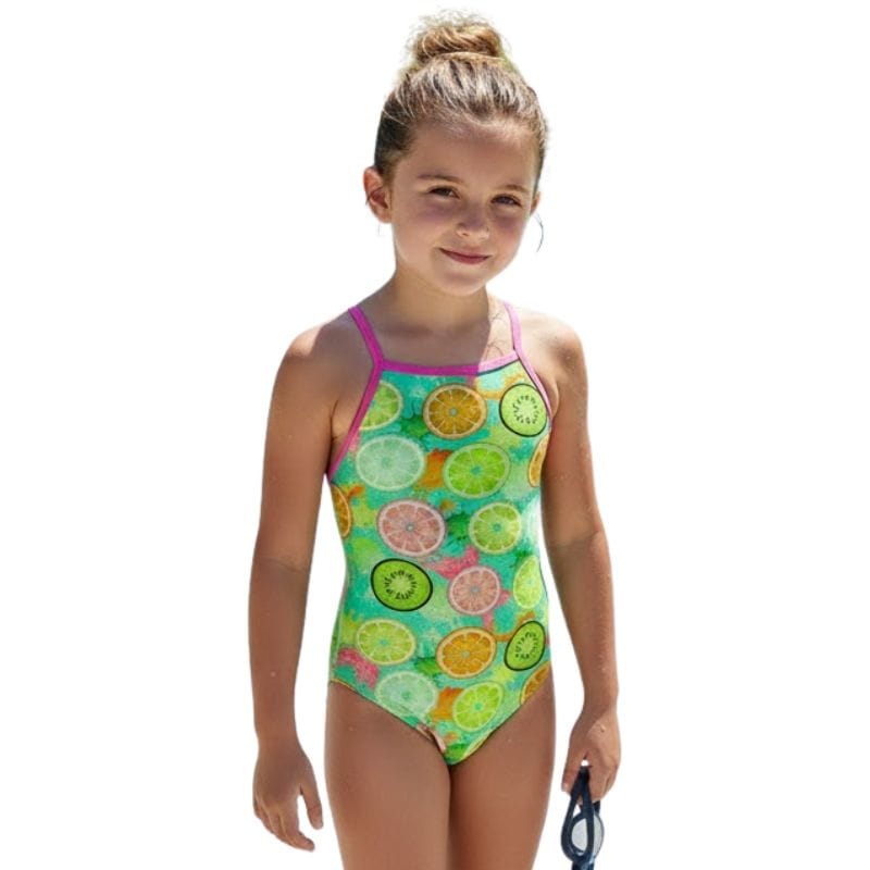 The Finals Funnies - Coolada Foil Flutterback Girls Swimsuit