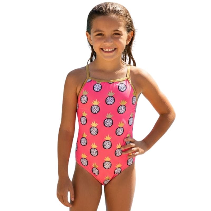 The Finals Funnies - Kingston Foil Flutterback Girls Swimsuit