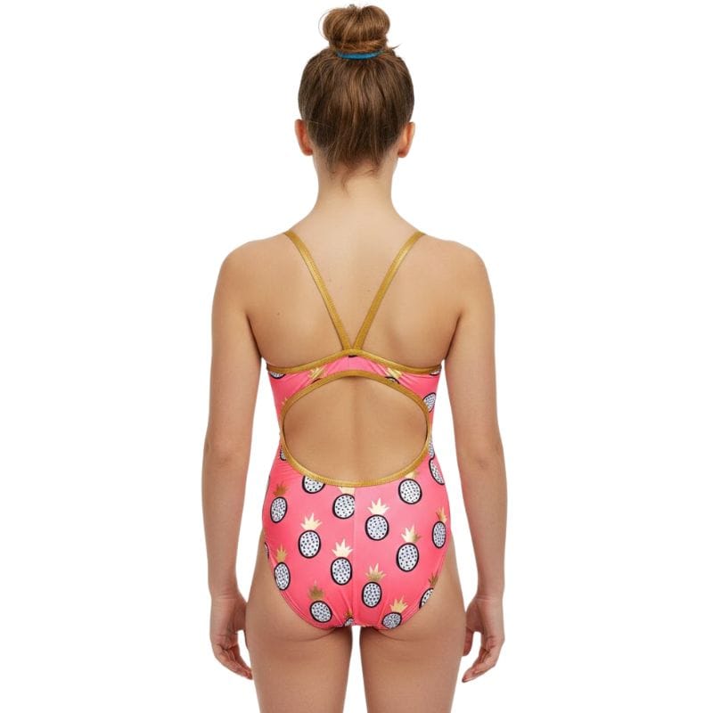 The Finals Funnies - Kingston Foil Flutterback Girls Swimsuit
