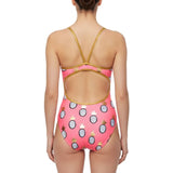 The Finals Funnies - Kingston Foil Flutterback Ladies Swimsuit