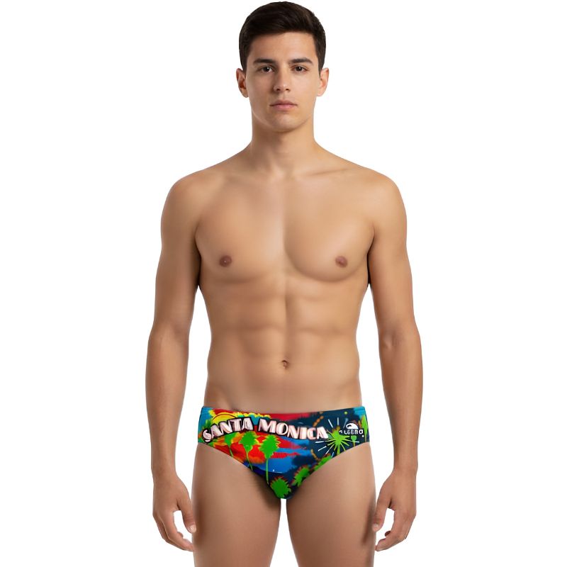 Turbo - Santa Monica - Mens Waterpolo Trunks