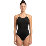 Turbo - Teen Comfort - Sirene Solid Ladies Swimsuit (Black)