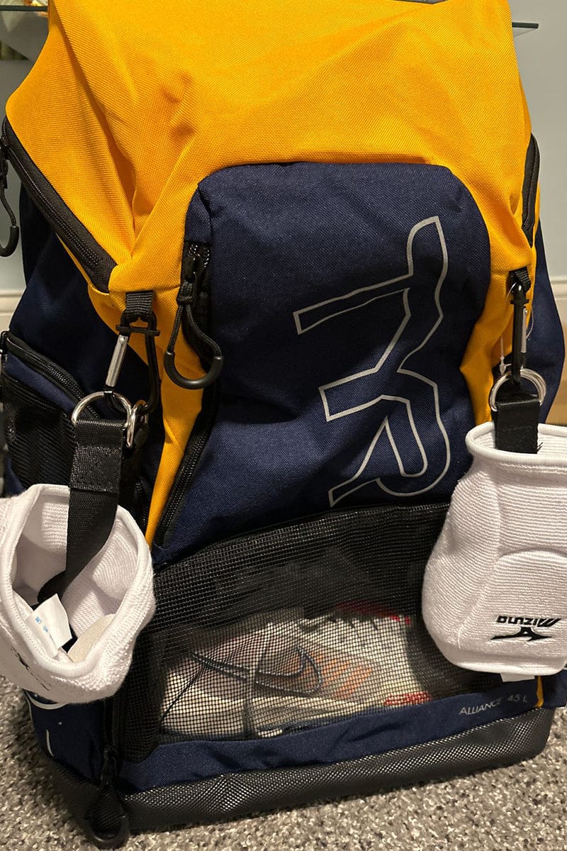 TYR - Alliance 45L Backpack - Navy/Gold