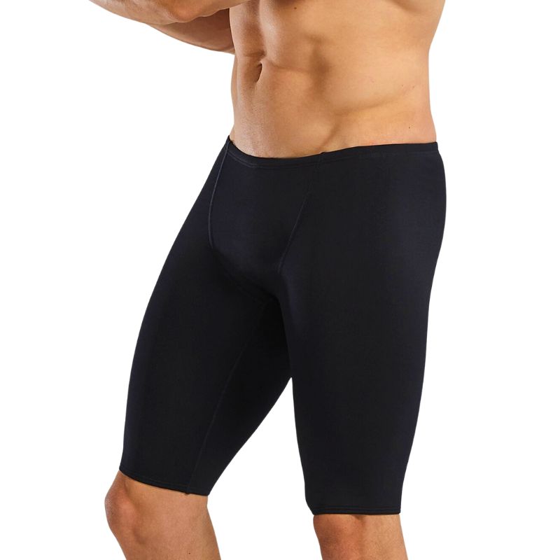 TYR - Durafast Elite® Men's Large Logo Jammer - Black