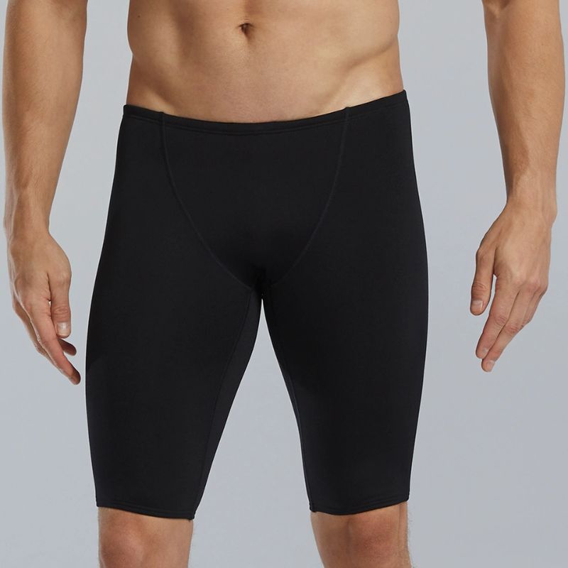 TYR - Durafast Elite® Men's Large Logo Jammer - Black