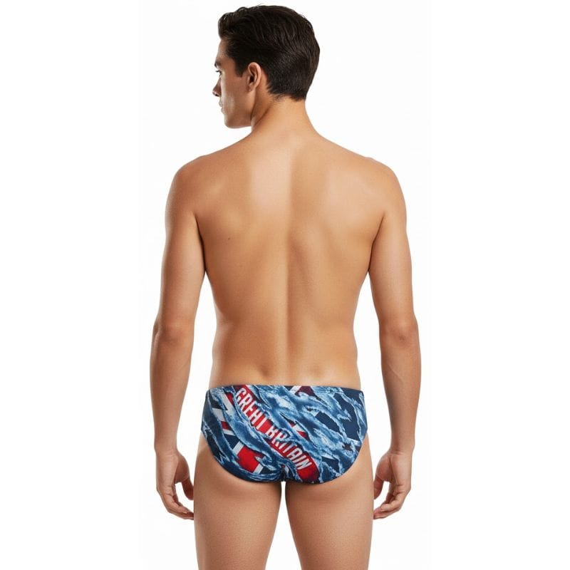TYR - GB Print Racer Briefs