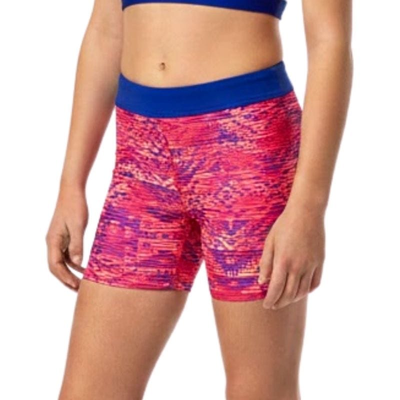 TYR - Girls' Conquest Della Boyshort - Coral