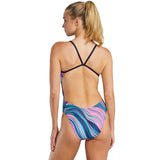 TYR - Riptidal Women's Cutoutfit Swimsuit - Pink/Multi
