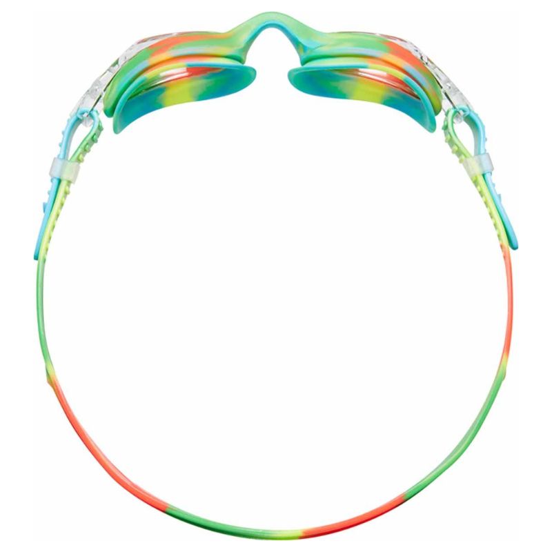 TYR - Youth Swimple Tie Dye Goggles - Clear/Green/Orange
