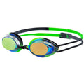 Vorgee - Extreme Competition Missile Fuze Rainbow Mirror Lens Goggle Black/Green