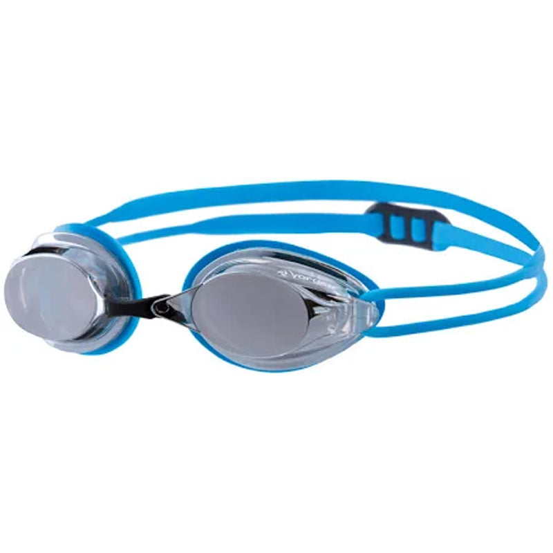Vorgee - Extreme Competition Missile Silver Mirror Goggle Aqua Blue