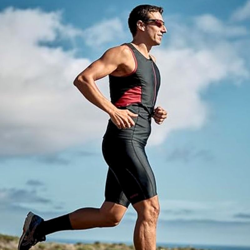 Zone3 - Activate Men's Tri Shorts - Black/Red