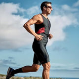 Zone3 - Activate Men's Tri Shorts - Black/Red