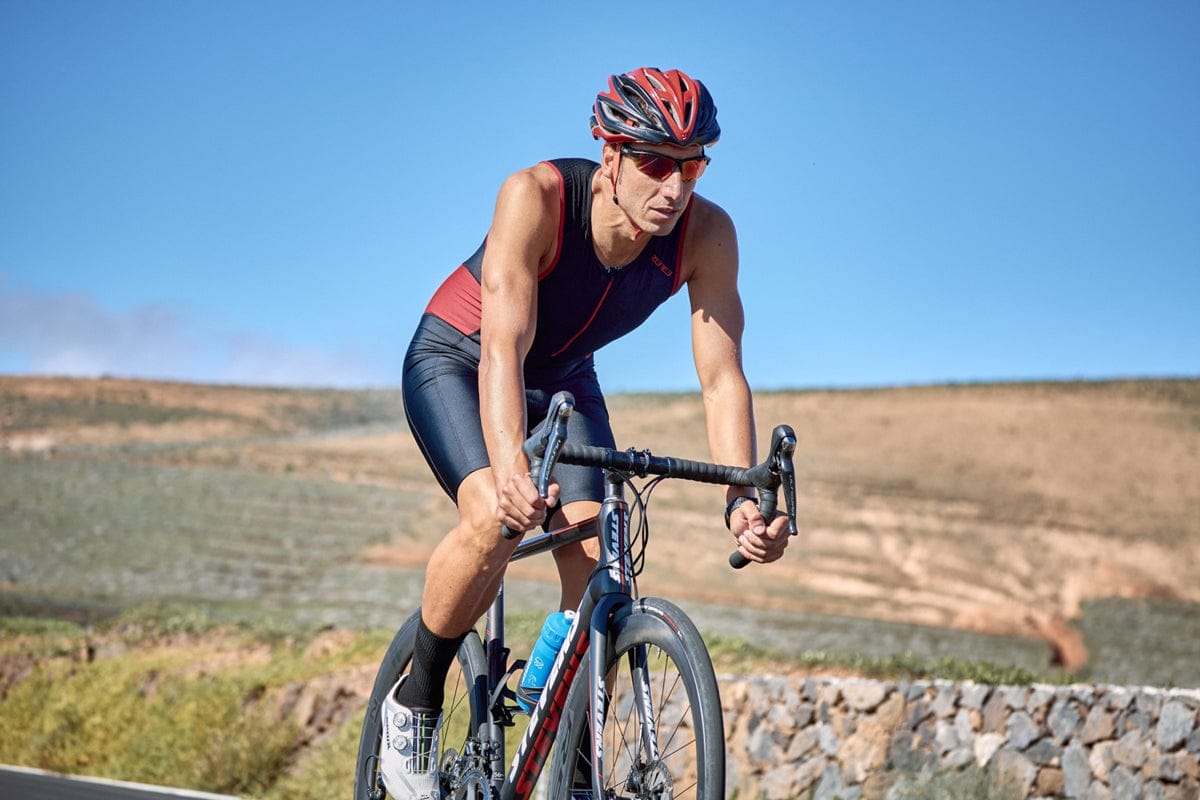 Zone3 - Men's Activate Trisuit - Black/Red