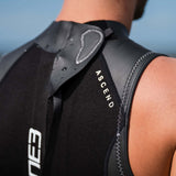 Zone3 - Mens Ascend Sleeveless Wetsuit - Black/Grey
