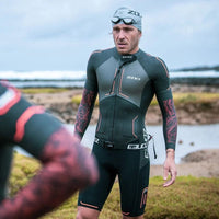 Zone3 - Men's Swim-Run Evolution Wetsuit With 8mm Calf Sleeves