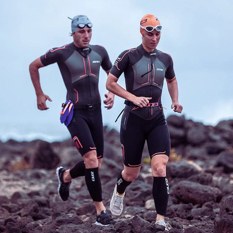 Zone3 - Men's Swim-Run Evolution Wetsuit With 8mm Calf Sleeves