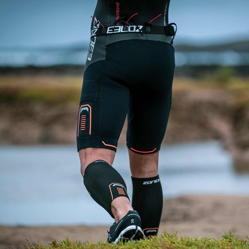 Zone3 - Men's Swim-Run Evolution Wetsuit With 8mm Calf Sleeves