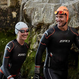 Zone3 - Mens Thermal Aspire Wetsuit - Black/Orange