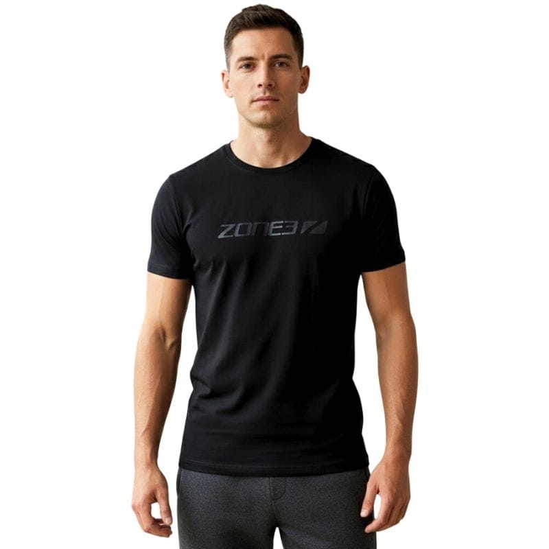 Zone3 - Men's Zone3 Logo Tee (Black)