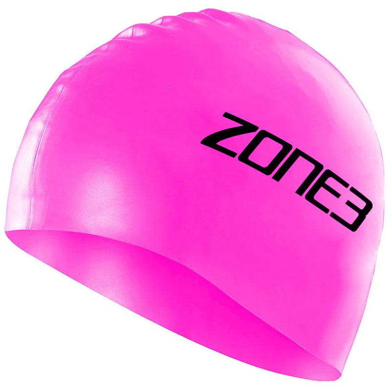 Zone3 - Silicone Swim Cap 48g - Hi-Vis Pink