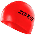 Zone3 - Silicone Swim Cap 48g - Hi-Vis Red