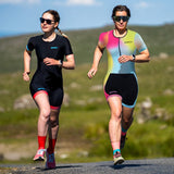 Zone3 - Women's Activate+ Short Sleeve Trisuit - Neon/Black