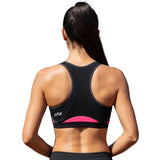 Zone3 - Women's Performance Culture Crop Top - Black/Coral