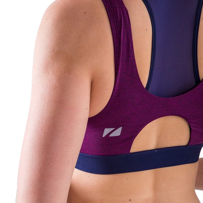 Zone3 - Women's Performance Culture Support Bra - Navy/Berry