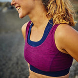 Zone3 - Women's Performance Culture Support Bra - Navy/Berry