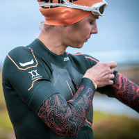 Zone3 - Women's Swim-Run Evolution Wetsuit With 8mm Calf Sleeves