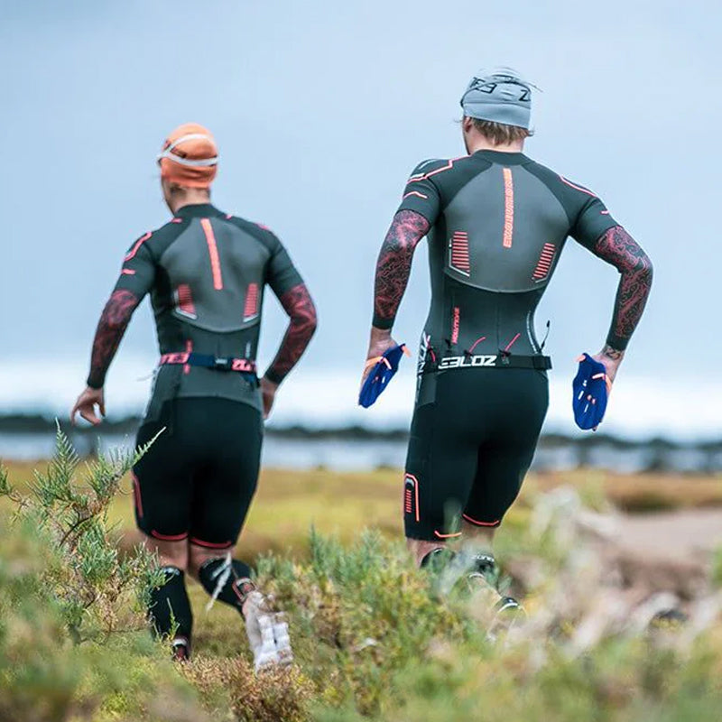 Zone3 - Women's Swim-Run Evolution Wetsuit With 8mm Calf Sleeves