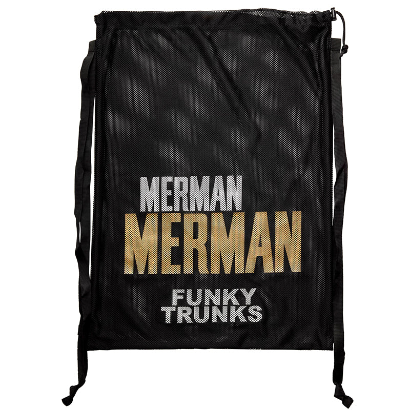 Funky Trunks - Golden Merman Mesh Gear Bag