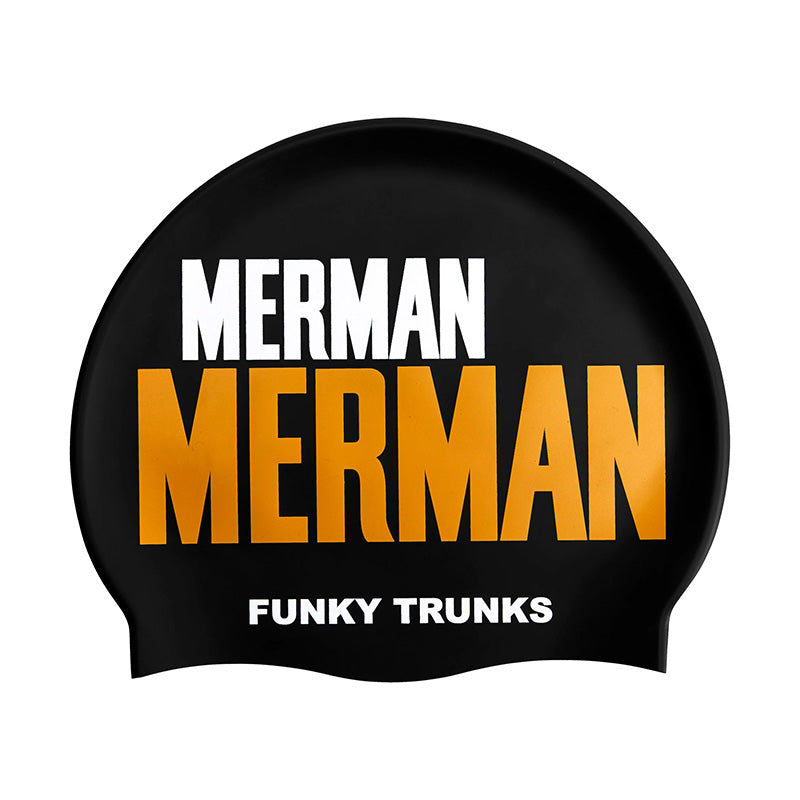 Funky Trunks - Golden Merman - Silicone Swimming Hat