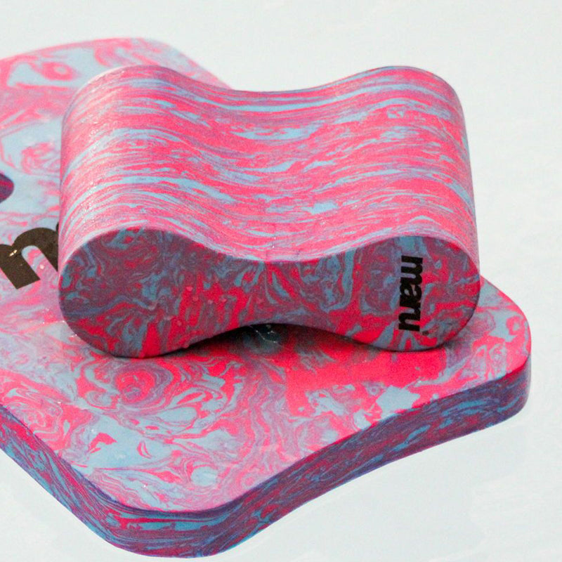 Maru - Swirl Pull Buoy - Blue/Pink