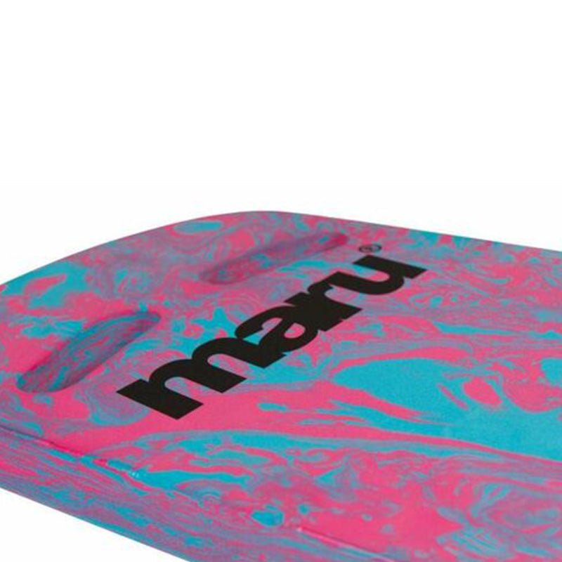 Maru - Swirl Two Grip Fitness Kickboard - Blue/Pink