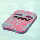 Maru - Swirl Two Grip Fitness Kickboard - Blue/Pink