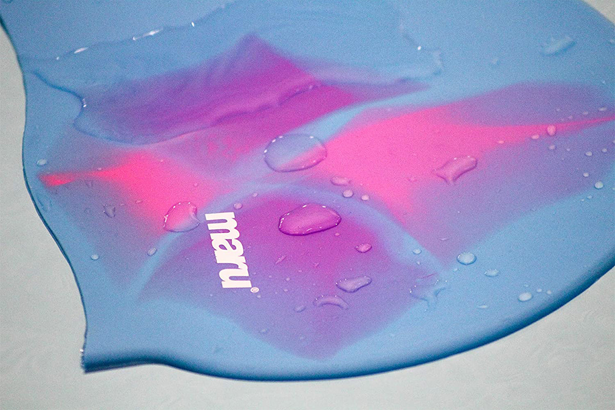 Maru - Multi-Colour Silicone Hat (Blue/Pink/Purple)