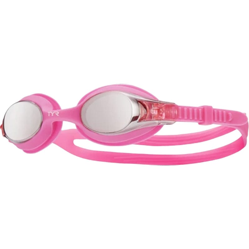 TYR - Kids Swimple Mirrored Goggles - Rasp/Pink
