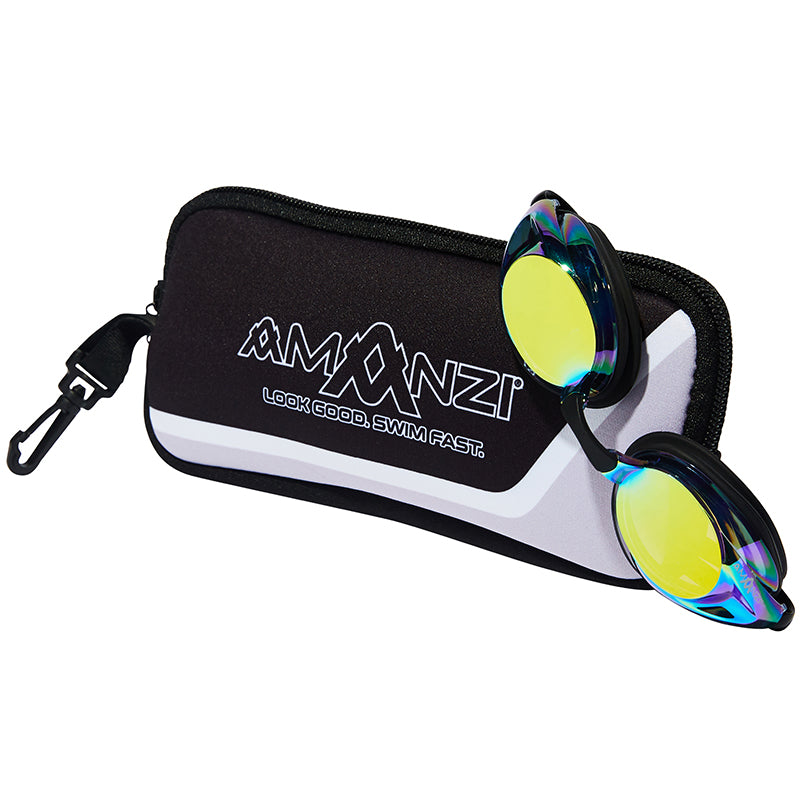 Amanzi - Axion Graphite Mirror Goggles - Black