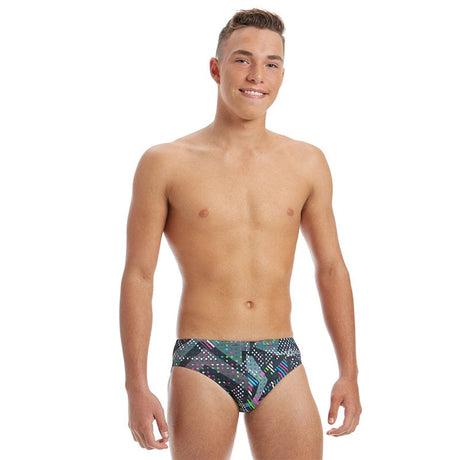 Amanzi - Boombox Briefs Boys Swimwear