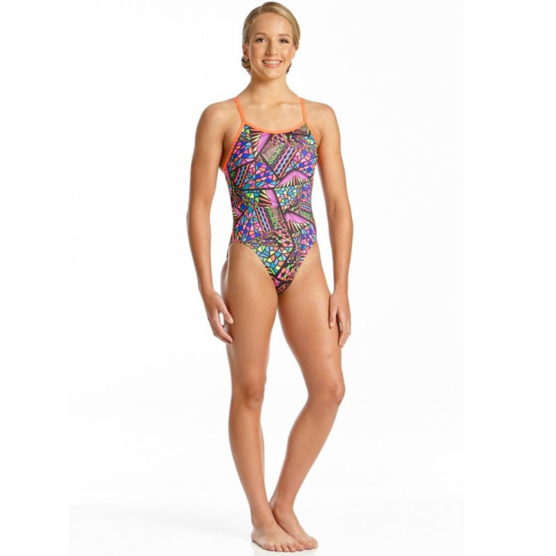 Amanzi - Candy Puzzle Girls One Piece Swimsuit
