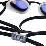 Amanzi - Dominate Prismatic Mirror Goggles - Black/White