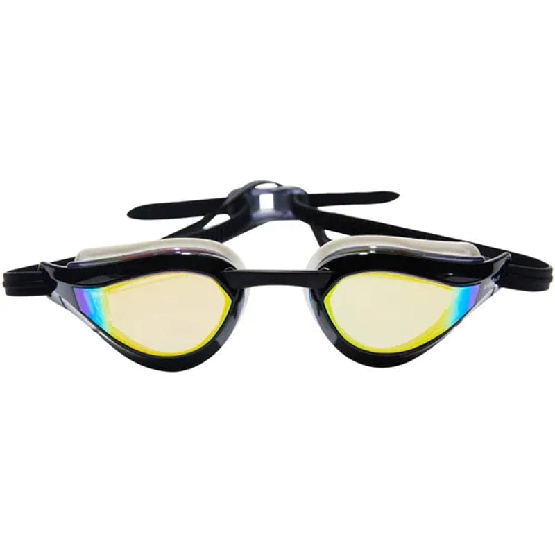 Amanzi - Dominate Prismatic Mirror Goggles - Black/White